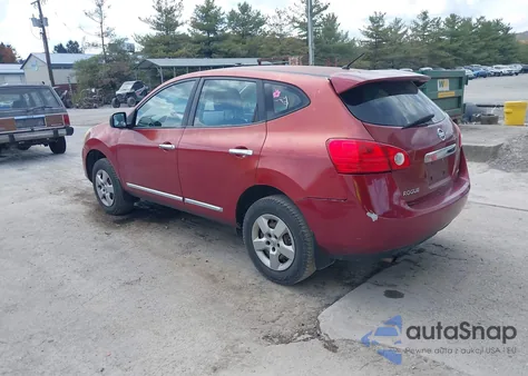 2011 Nissan Rogue S из США, поврежденный, VIN JN8AS5MV6BW287804